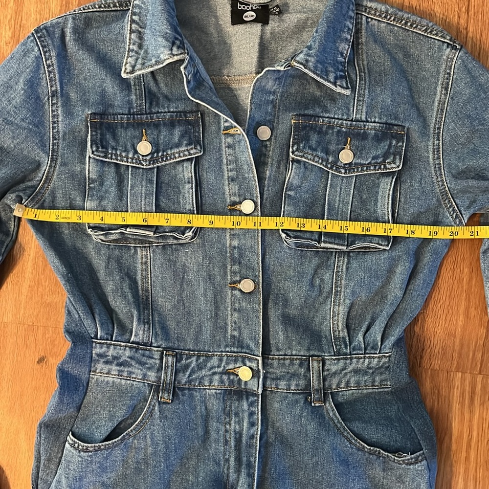 Boohoo Denim Boilersuit - image 4